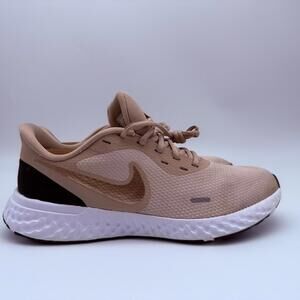 Nike Revolution 5 Road Running Shoe Womens 'Barley Rose' Size 10